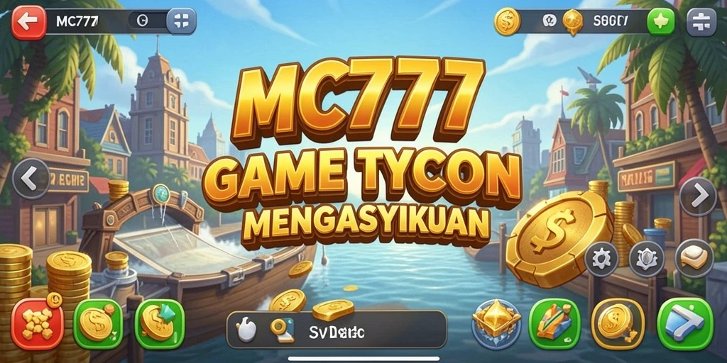 Screenshot gameplay MC777 menunjukkan keseruan strategis dalam Tycoon.