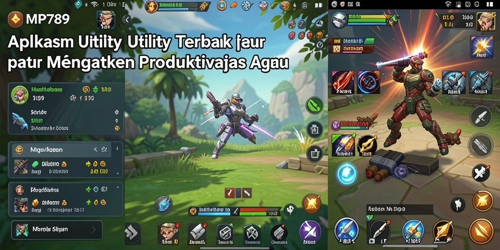 Tampilan antarmuka aplikasi MVP789 yang user-friendly dan modern.