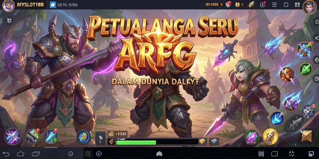 Tampilan gameplay MYSLOT188 yang mendebarkan dan penuh aksi.