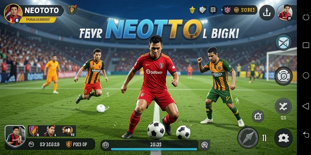 Tampilan gameplay NEOTOTO yang penuh aksi dan menegangkan.