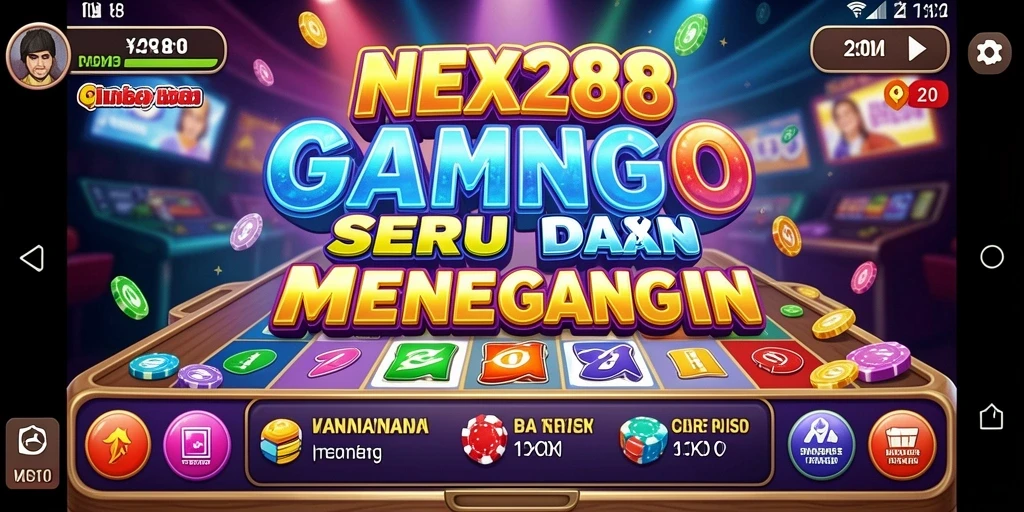 Screenshot NEX288 menampilkan gameplay seru Bingo.