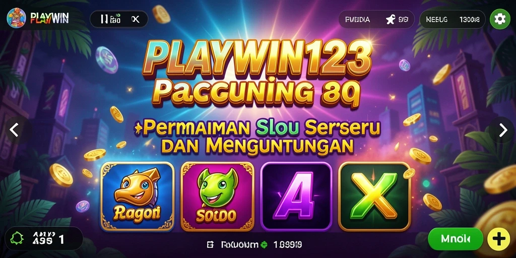 Tampilan gameplay seru dari <strong>PLAYWIN123</strong> yang memukau dan penuh warna.