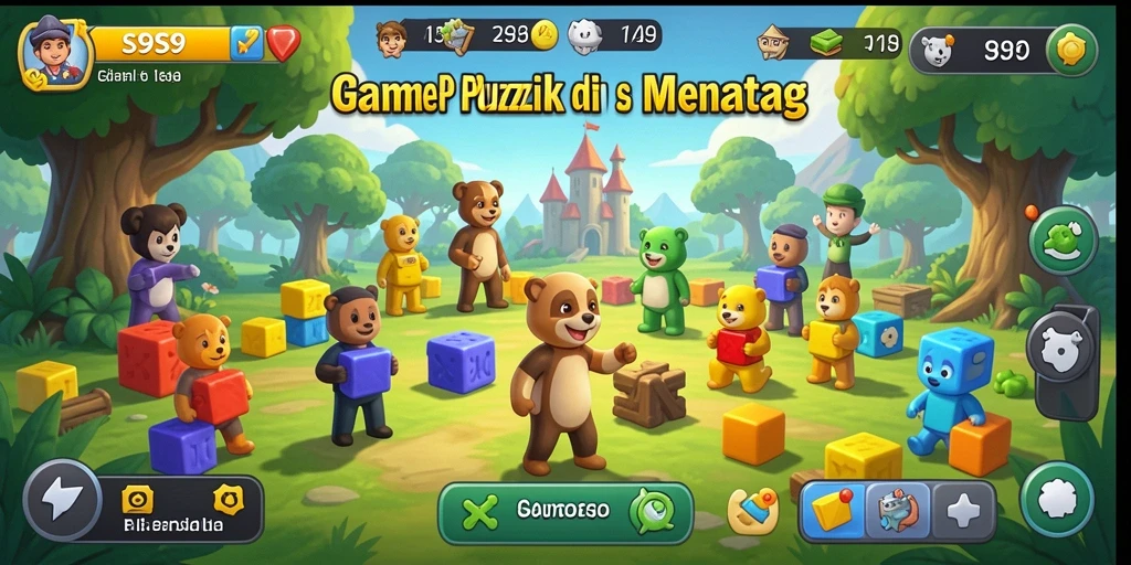 Tampilan gameplay seru dan penuh tantangan di S9S9.