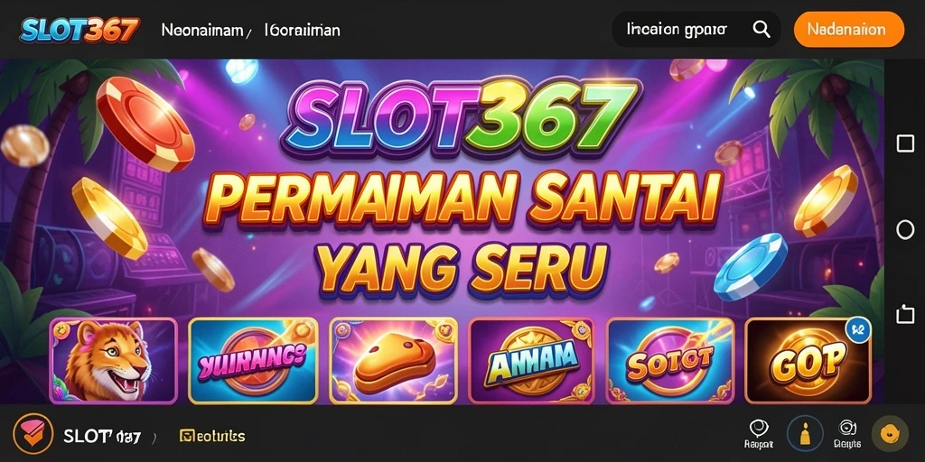 Screenshot gameplay SLOT367 yang menunjukkan keseruan permainan slot.