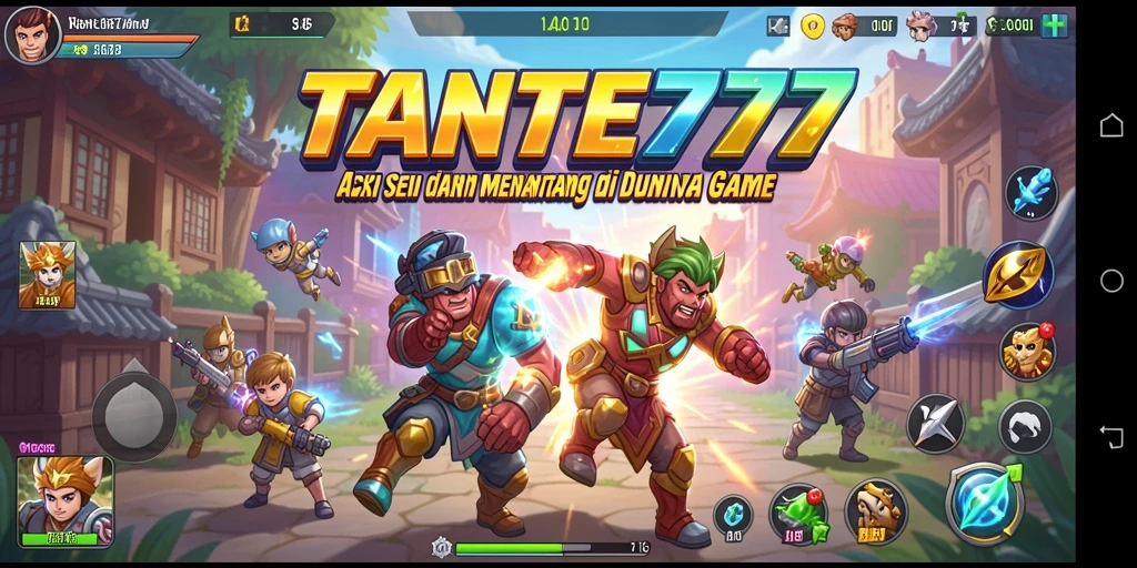 Gameplay seru TANTE777 dengan aksi menegangkan.