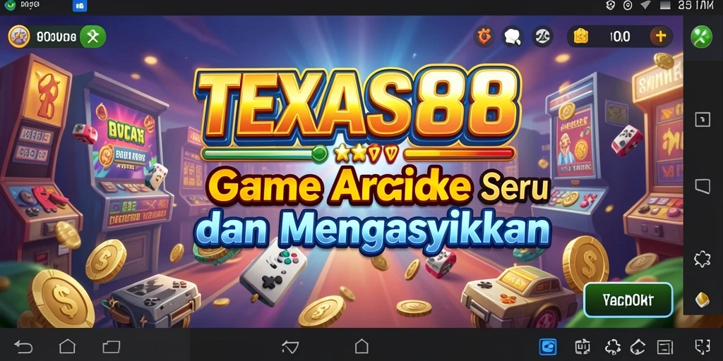 Tampilan gameplay seru dari TEXAS88 yang menantang.